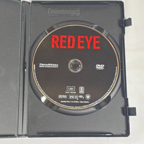 Red Eye (2005, Full screen DVD) - Picture 2 of 3